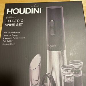 HOUDINI 6 PIECE ELECTRIC WINE SET
